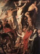 RUBENS, Pieter Pauwel Christ on the Cross between the Two Thieves oil painting on canvas
